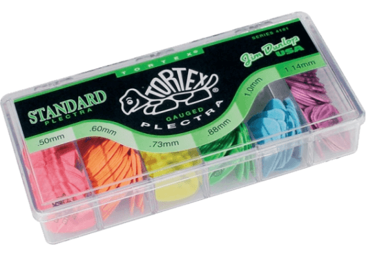 Mediator Tortex Standard Plectra - calibre : 50 - 60 - 73 - 88 - 100 - 114 - 🎸- 18271