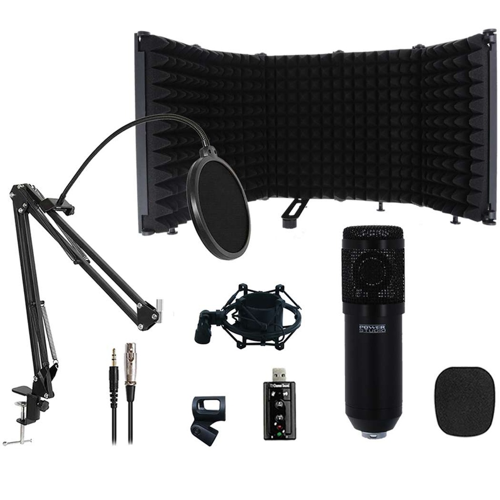 MICRO STUDIO VIBE D1 XLR-RF Pack Micro + Filtre Anti-Pop Et Accessoires 7720