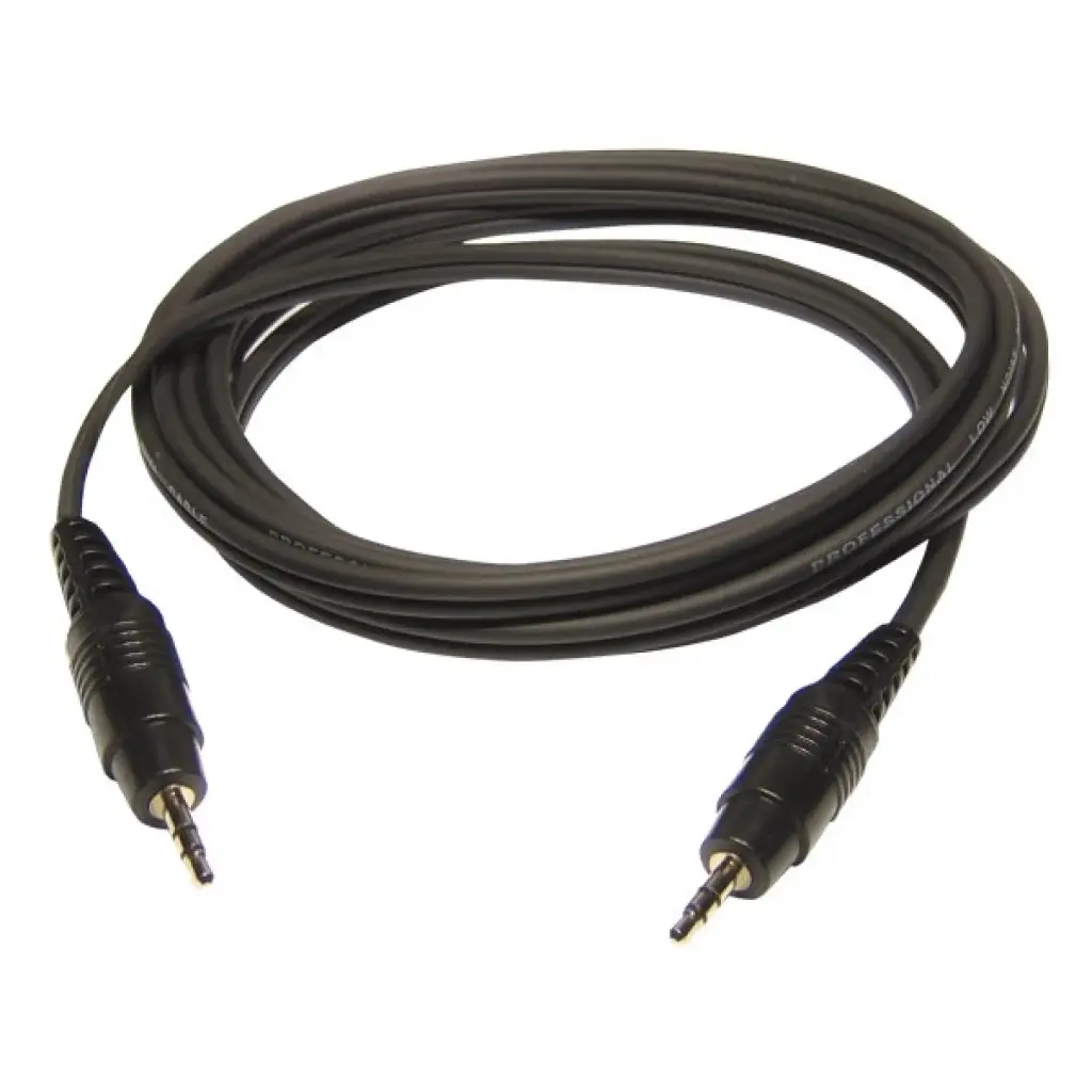 CORDON CL-72/1.5 Cordon ligne mini Jack 3,5mm stéréo mâle / mini Jack 3,5mm stéréo mâle - 1,5m H8003