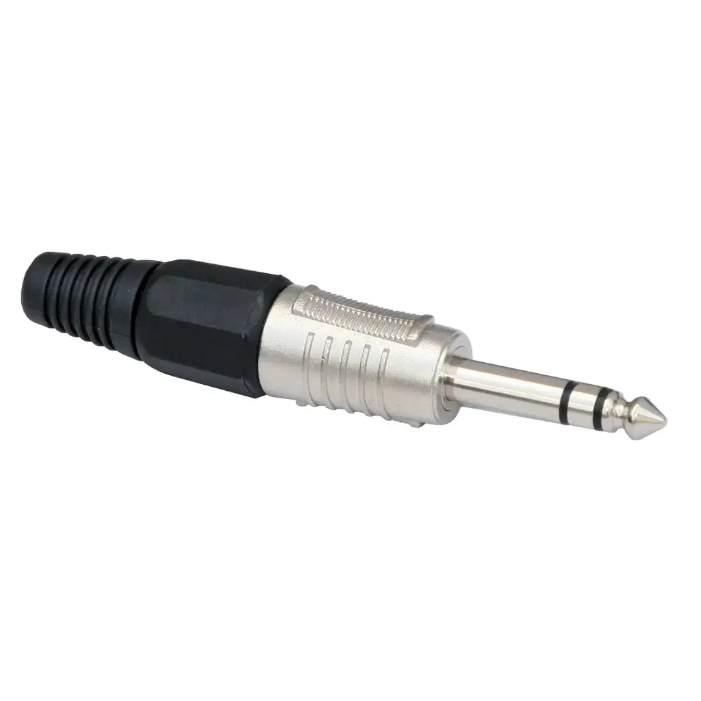 FICHE JACK MALE STEREO 6.35mm - B01301