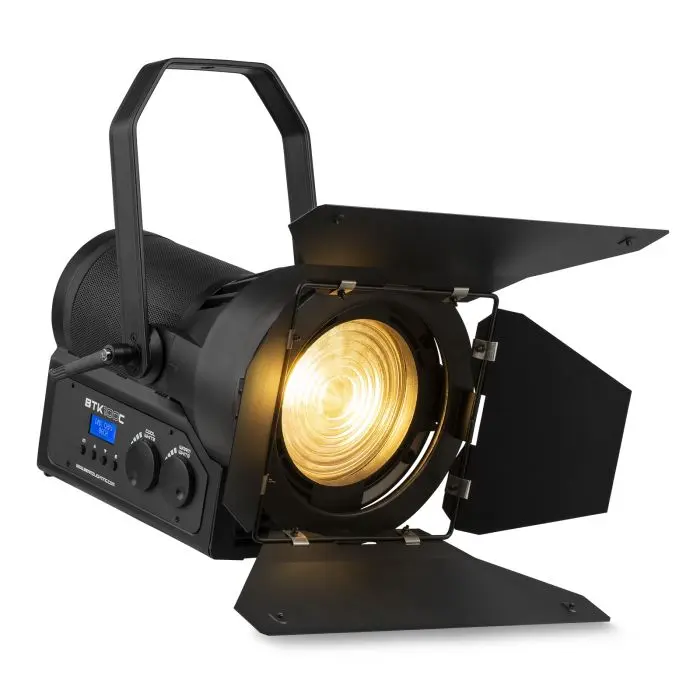 PROJECTEUR THEATRE Fresnel 100W CW+WW BEAMZ zoom manuel BTK100C 155.102