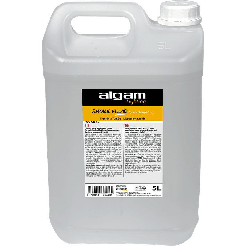 LIQUIDE FUMEE dispersion rapide Algam Lighting  5L - 550579