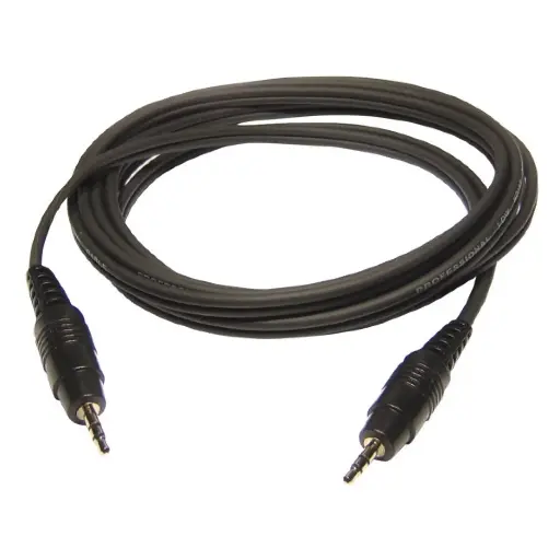 CORDON CL-72/1.5 Cordon ligne mini Jack 3,5mm stéréo mâle / mini Jack 3,5mm stéréo mâle - 1,5m H8003