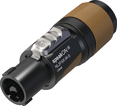 FICHE SPEAKON 2 Points Speakon Neutrik NL2FXX-W-S - 595022