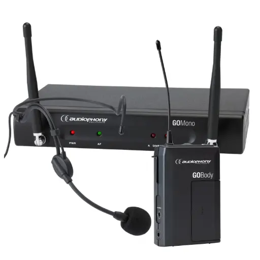 PACK MICRO SERRE TETE GO HEAD + RECEPTEUR GO MONO AUDIOPHONY F5 - H11146