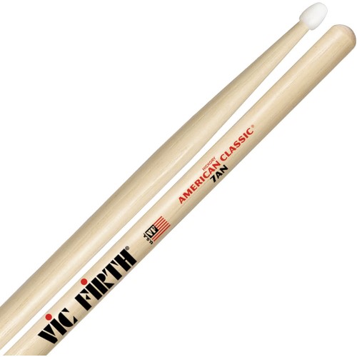 BAGUETTES Vic Classic Hickory Drum Sticks Wood 7A Firth American