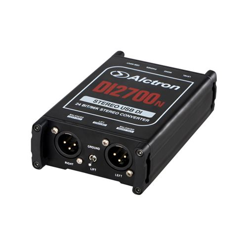 BOITE DE DIRECT Di 2700 N Alctron - Boitier De Direct Actif