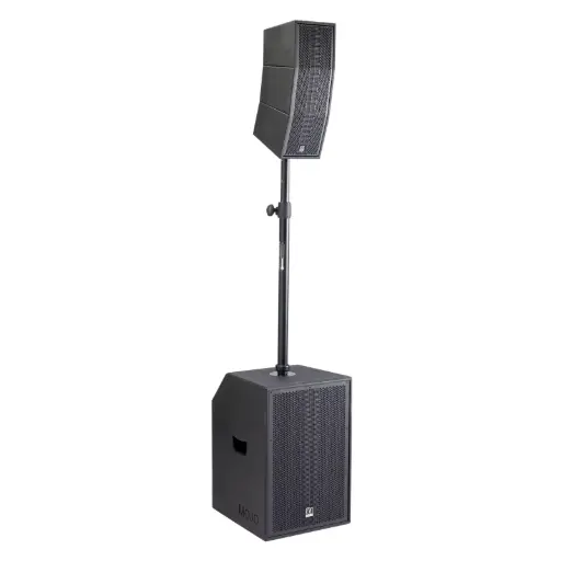 ENCEINTE AMPLIEE MOJO 2200 CURVE AUDIOPHONY Système actif 1000 W RMS DSP Bluetooth TWS H11175