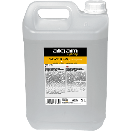 LIQUIDE FUMEE dispersion rapide Algam Lighting  5L - 550579