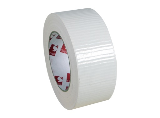 ADHESIF Gaffer SCAPA blanc éco 50mm x 50m 316050B 