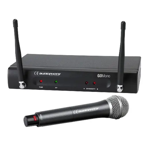 PACK MICRO MAIN SANS FIL GO HAND + RECEPTEUR AUDIOPHONY F5 H11145