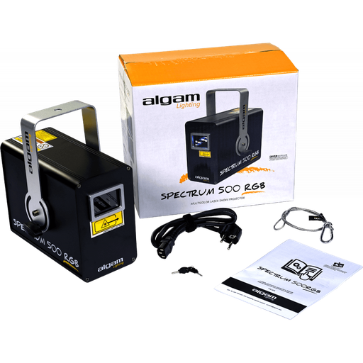 LASER Spectrum 500 ALGAM LIGHTING Laser d'animation multicolore 500mW RGB